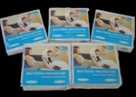 Single, Three Quarter, Double, Queen, King size mattress protectors 